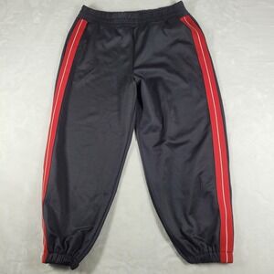 Free People Sophie Track Pants Women's XL Black Athleisure Pull On Work Out